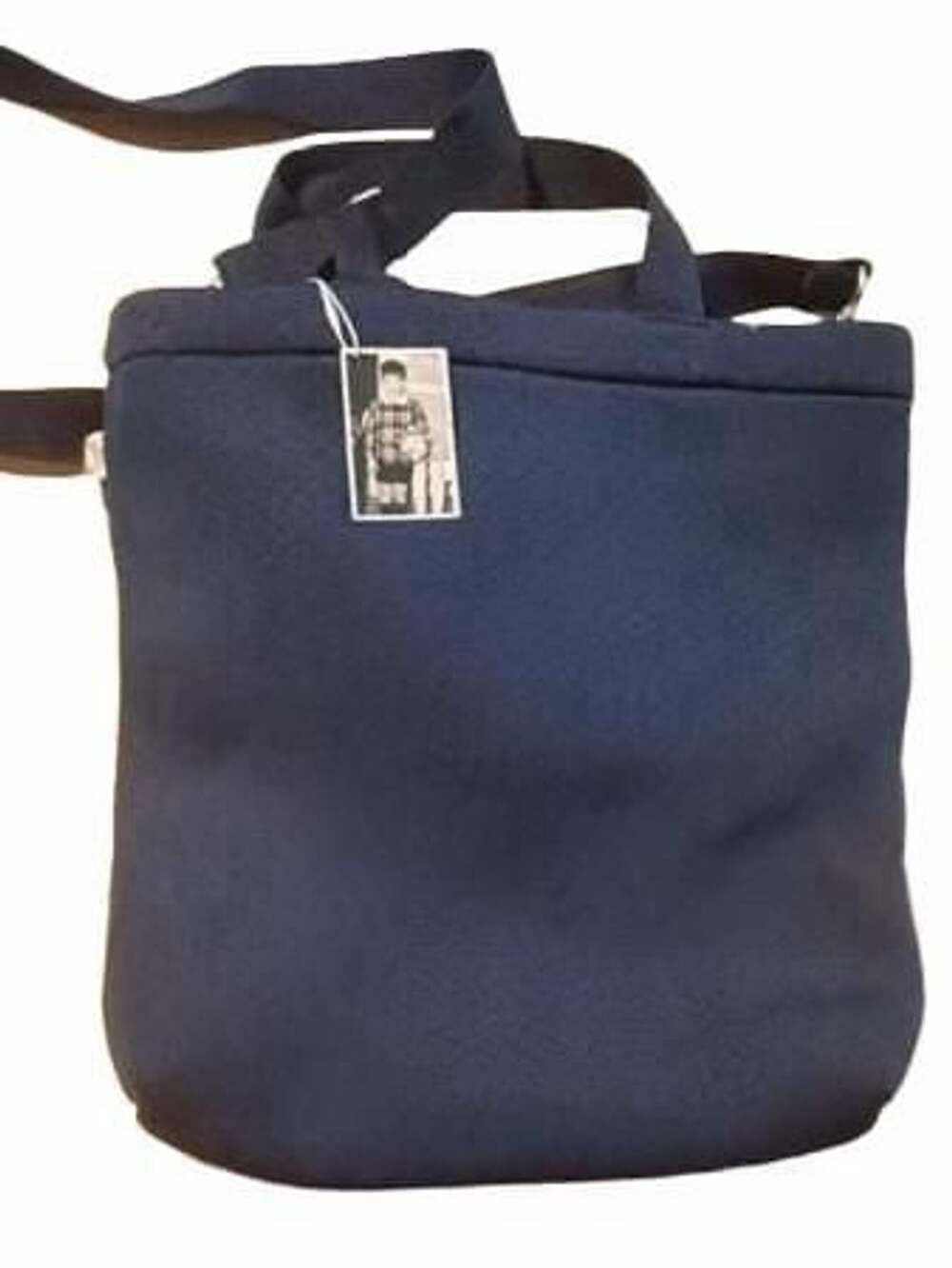 Quilted Koala Koala Go Perforated Neoprene Midi Town Bag Navy New